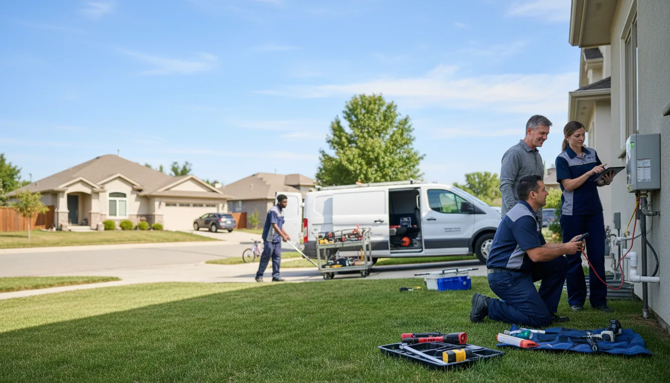 Tankless water heater service in Woodbine, KY